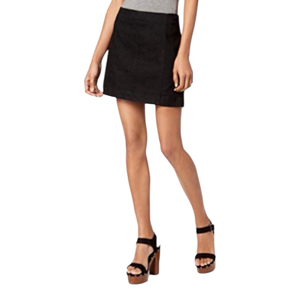 Tinseltown Velvet Mini Skirt